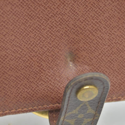 $750 2003 Louis Vuitton Kisslock French Wallet MI0013 10020015