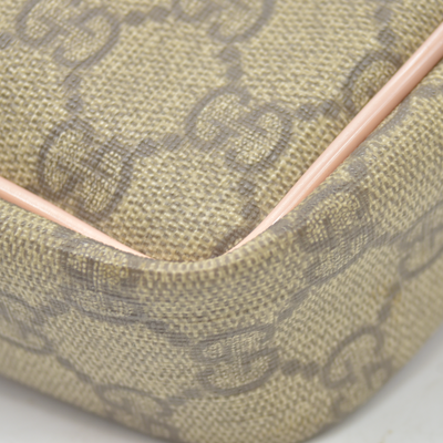 $780 Gucci GG Plus Monogram Small Shoulder Bag Light Pink