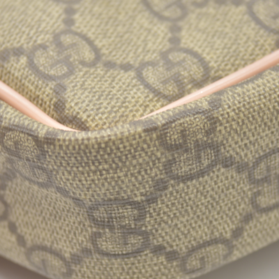 $780 Gucci GG Plus Monogram Small Shoulder Bag Light Pink