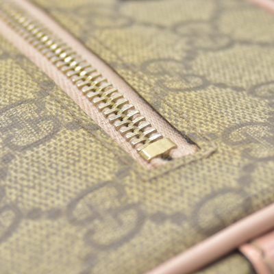 $780 Gucci GG Plus Monogram Small Shoulder Bag Light Pink