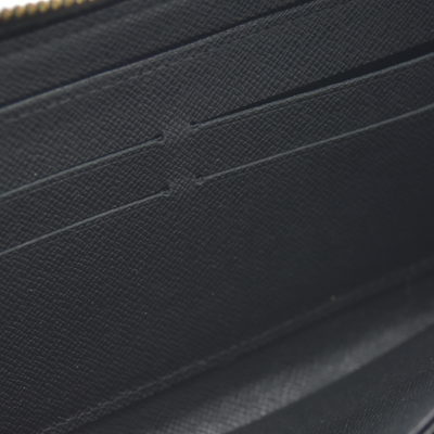 2013 LOUIS VUITTON Damie Payette Zippy Wallet Long Wallet Black CA1183