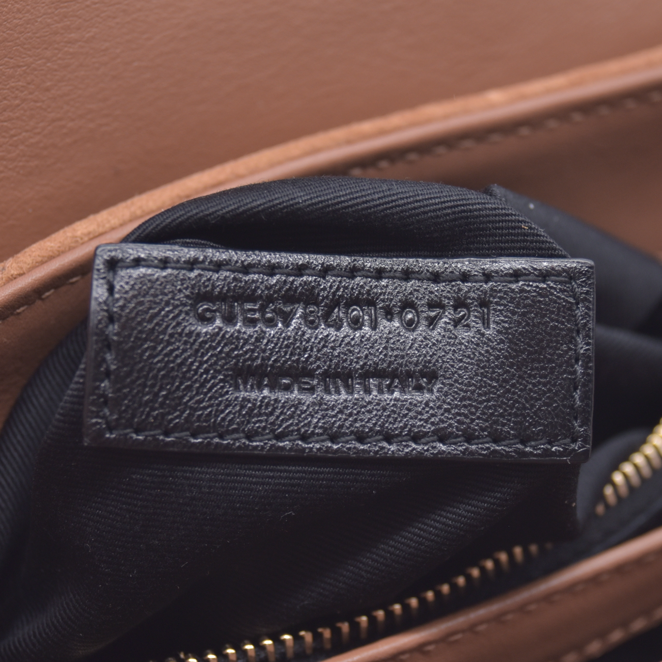 $1890 2022 Saint Laurent Suede Toy Loulou Shoulder Bag Cinnamon