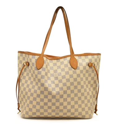 Louis Vuitton  Damier Azur Neo Neverfull MM Rose Ballerine FL3166