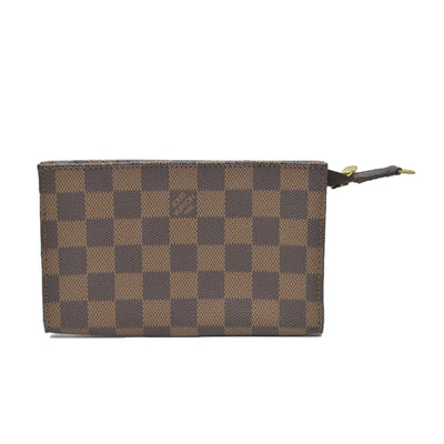 AUCTION $1290 Louis Vuitton Damier Ebene Accessories Pouch for Marais Toiletry Bag