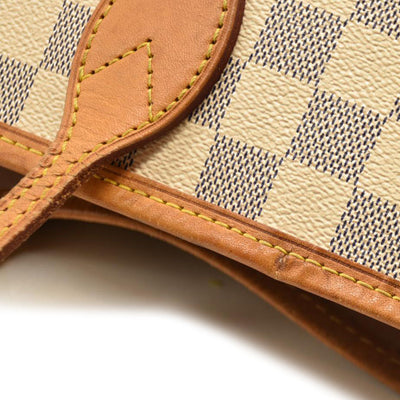 Louis Vuitton  Damier Azur Neo Neverfull MM Rose Ballerine FL3166