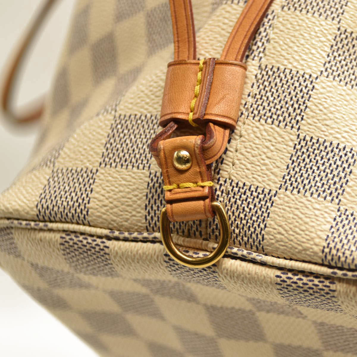 Louis Vuitton  Damier Azur Neo Neverfull MM Rose Ballerine FL3166