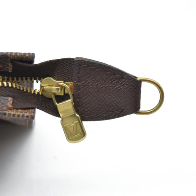 AUCTION $1290 Louis Vuitton Damier Ebene Accessories Pouch for Marais Toiletry Bag