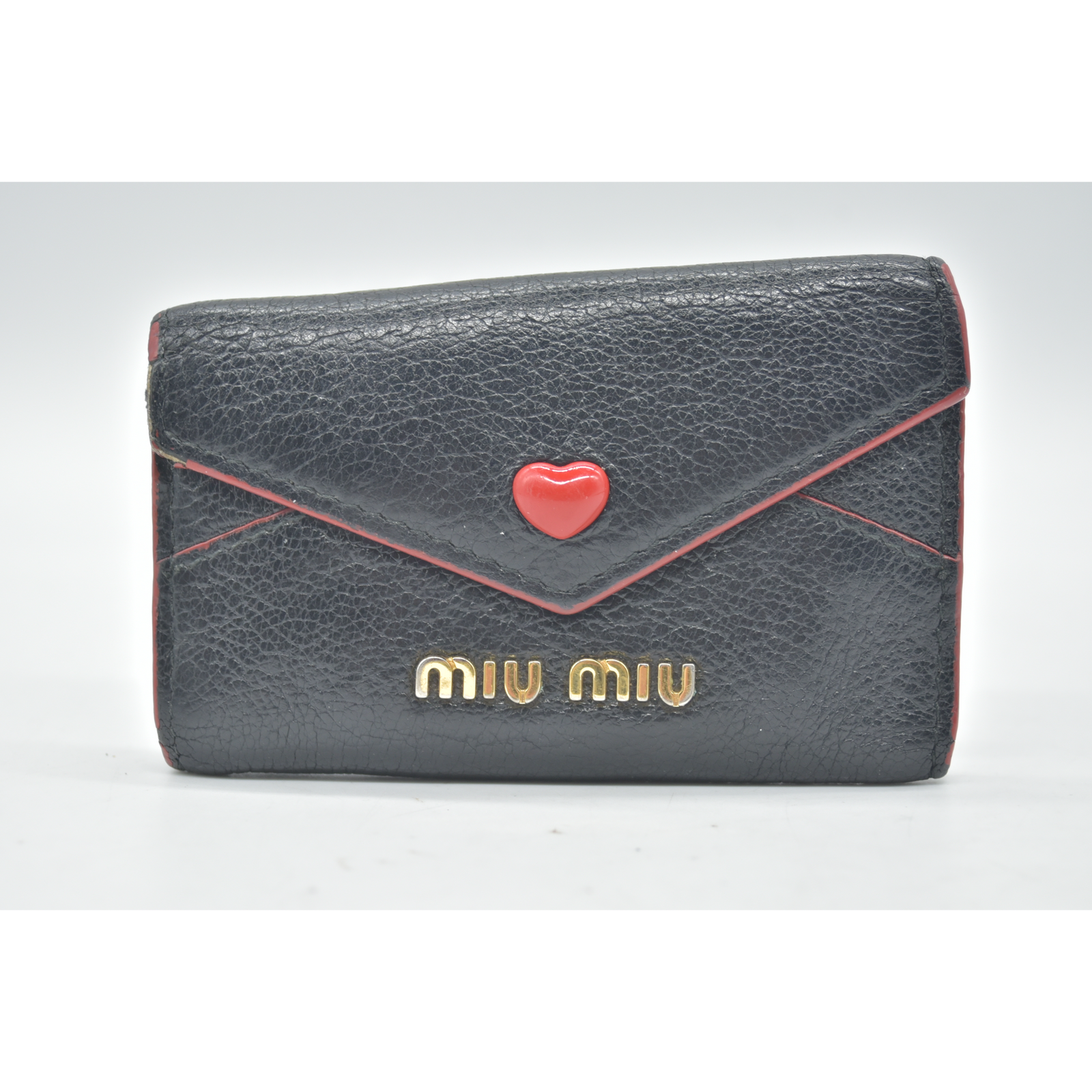 Miu Miu Madras Love Key Case