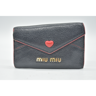 Miu Miu Madras Love Key Case