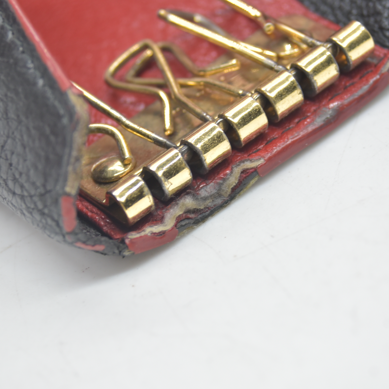 Miu Miu Madras Love Key Case