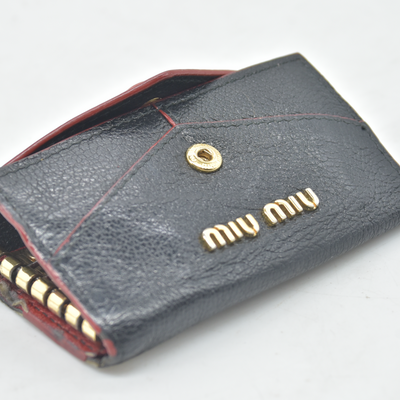 Miu Miu Madras Love Key Case