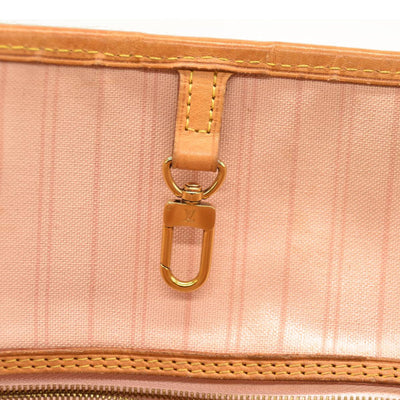 Louis Vuitton  Damier Azur Neo Neverfull MM Rose Ballerine FL3166