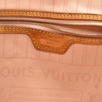 Louis Vuitton  Damier Azur Neo Neverfull MM Rose Ballerine FL3166