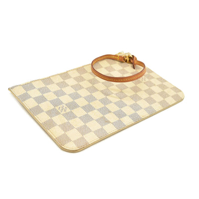 Louis Vuitton  Damier Azur Neo Neverfull MM Rose Ballerine FL3166