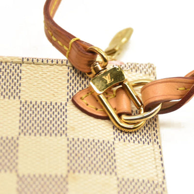Louis Vuitton  Damier Azur Neo Neverfull MM Rose Ballerine FL3166