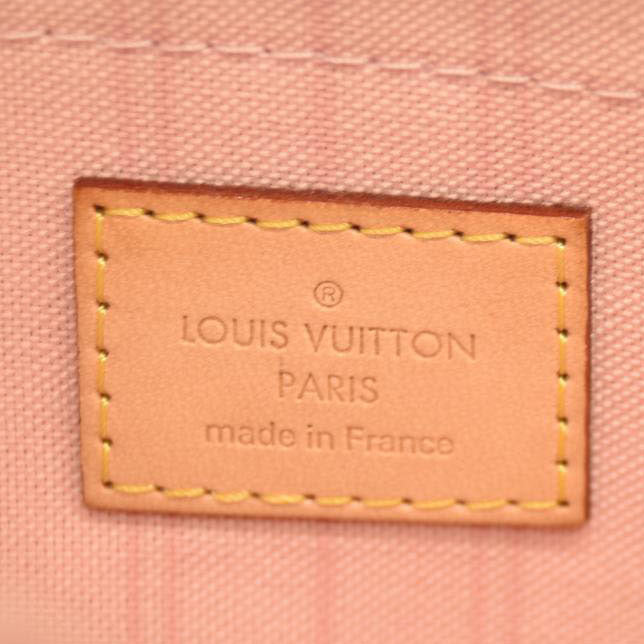 Louis Vuitton  Damier Azur Neo Neverfull MM Rose Ballerine FL3166