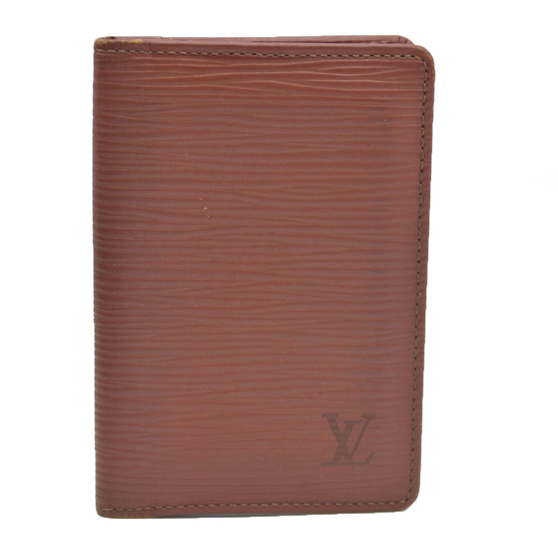 AUCTION $505 LOUIS VUITTON Epi Organizer de Poche Card Case