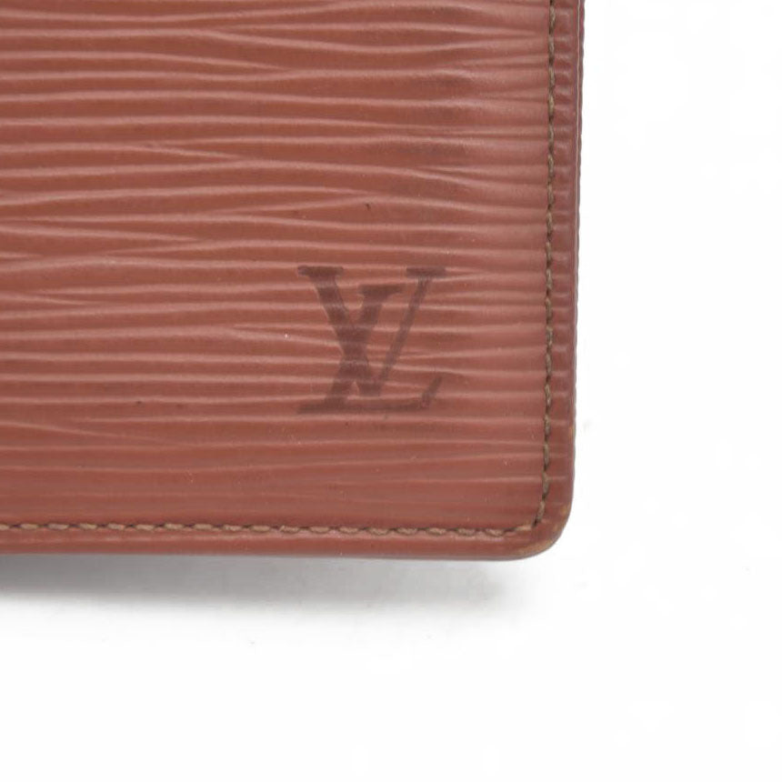 AUCTION $505 LOUIS VUITTON Epi Organizer de Poche Card Case