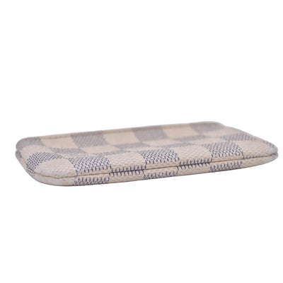 $455 2016 Louis Vuitton Damier Azur Key Pouch