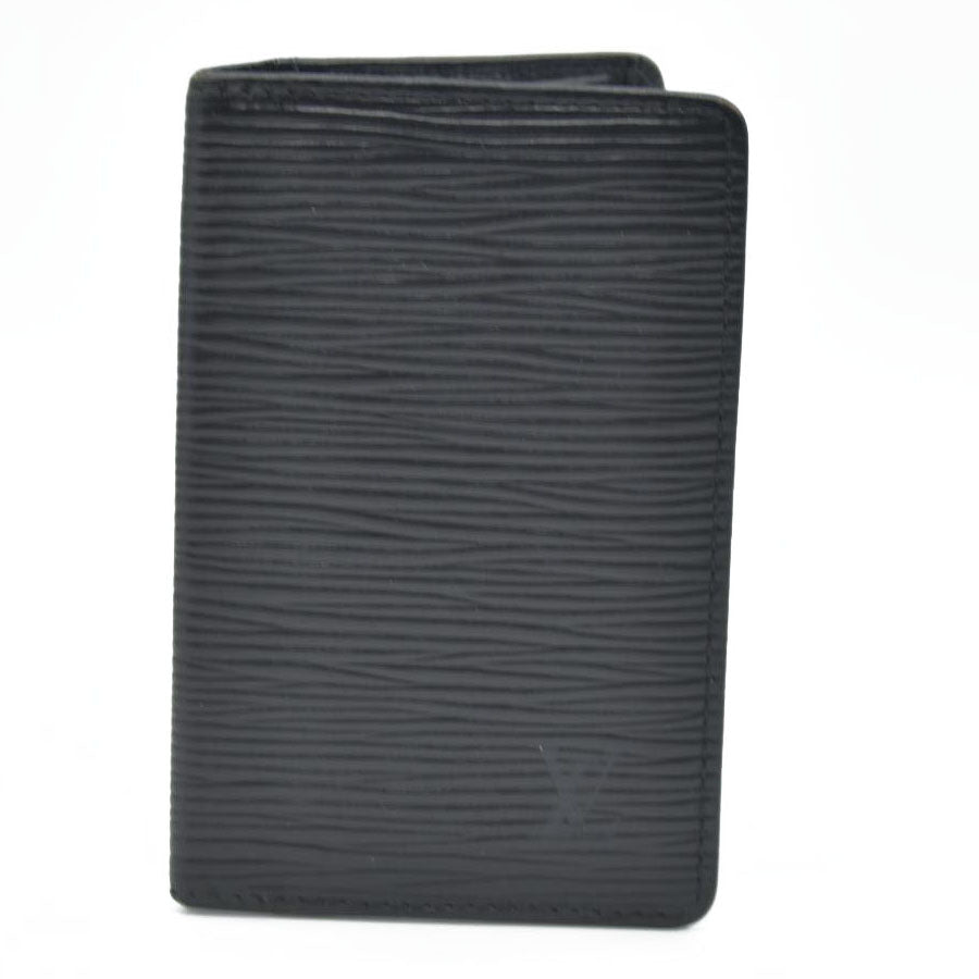 AUCTION $505 LOUIS VUITTON Epi Organizer de Poche Card Case