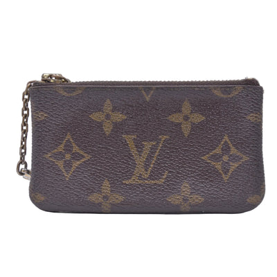 $455 2010 Louis Vuitton Monogram Key Pouch