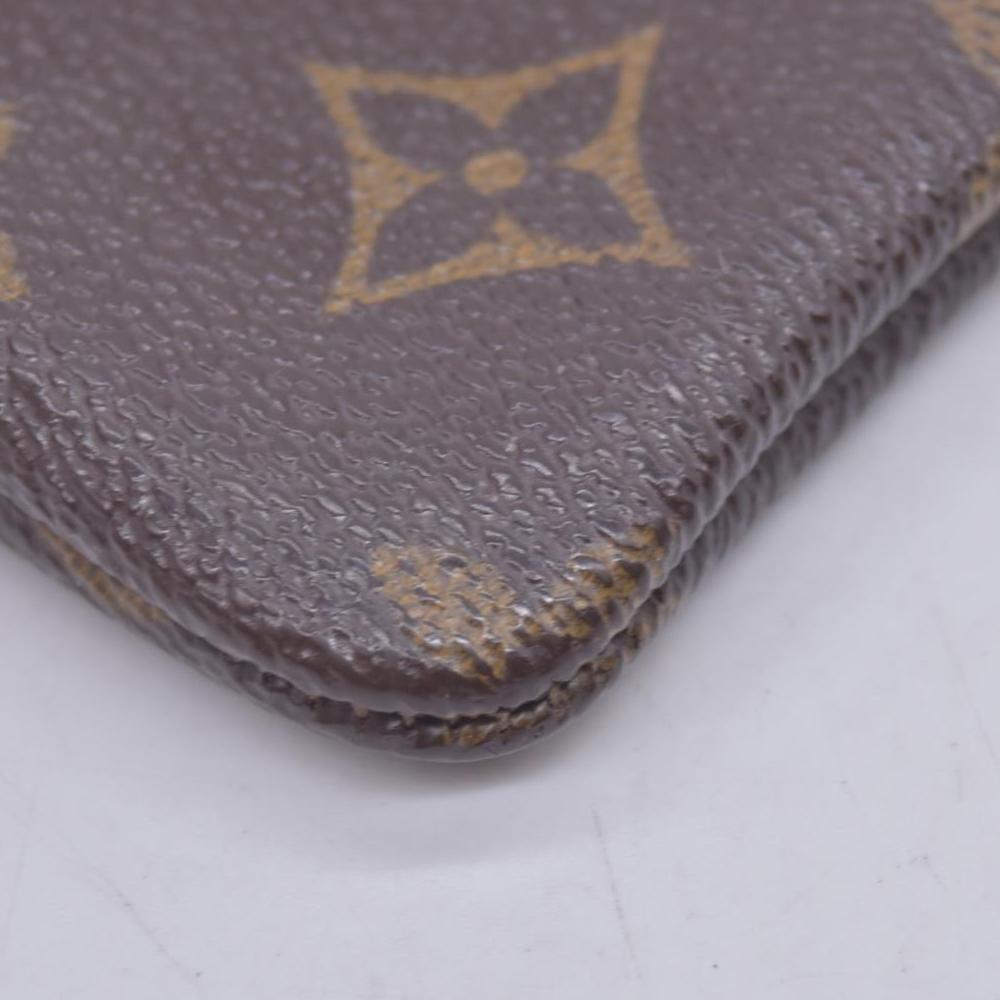 $455 2010 Louis Vuitton Monogram Key Pouch