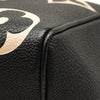 LOUIS VUITTON Empreinte Monogram Giant Speedy Bandouliere 25 Black Beige