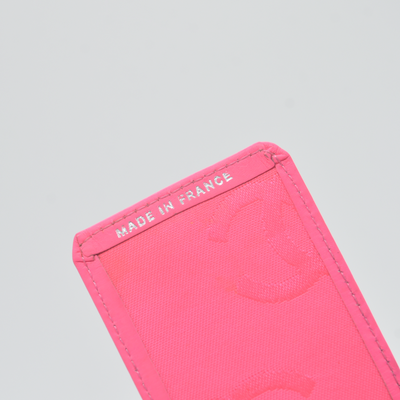 Chanel Cambon Line Quilted Leather Card Holder