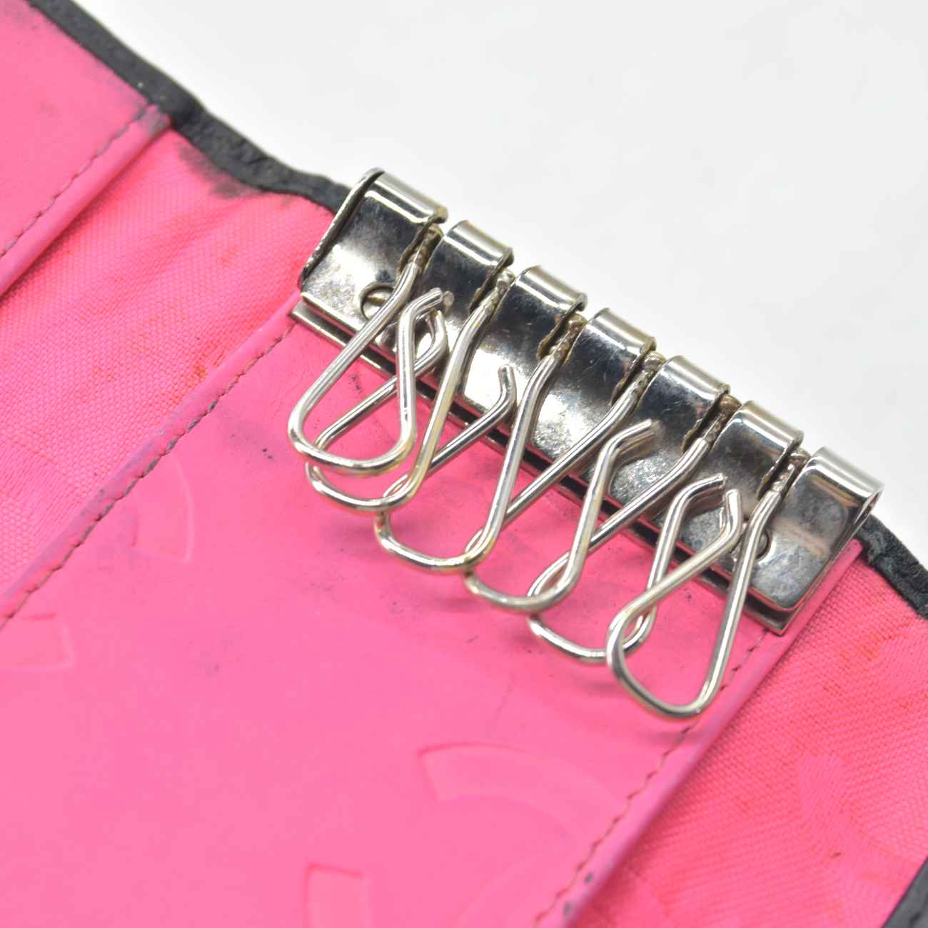 Chanel Cambon Line Quilted Leather Card Holder