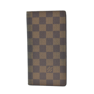 CONSIGNMENT AUCTION $405 Auction Louis Vuitton Damier Ebene Pocket Agenda Cover CONSIGNMENT