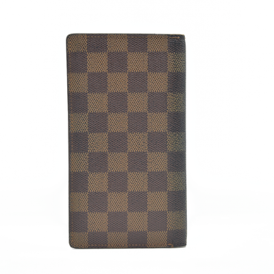 CONSIGNMENT AUCTION $405 Auction Louis Vuitton Damier Ebene Pocket Agenda Cover CONSIGNMENT
