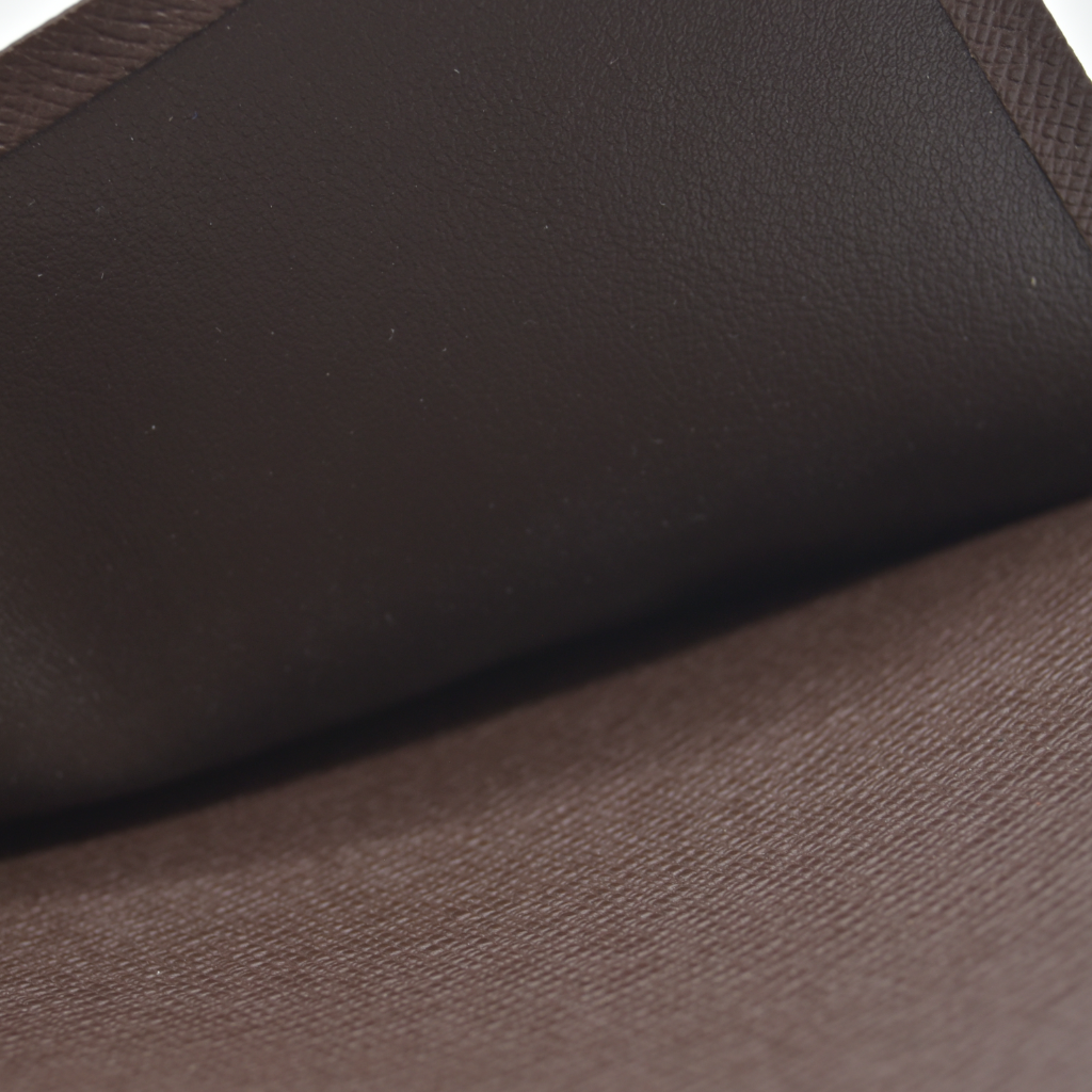 CONSIGNMENT AUCTION $405 Auction Louis Vuitton Damier Ebene Pocket Agenda Cover CONSIGNMENT