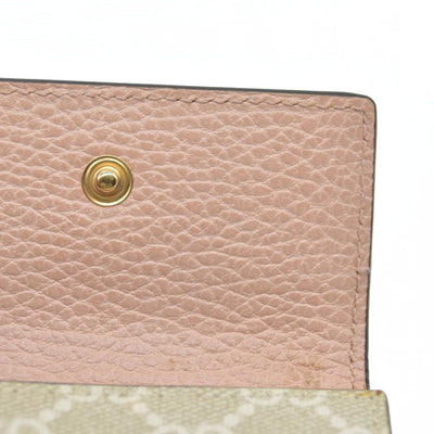 AUCTION $350 GUCCI GG Marmont GG Supreme Leather 6 Ring Key Case