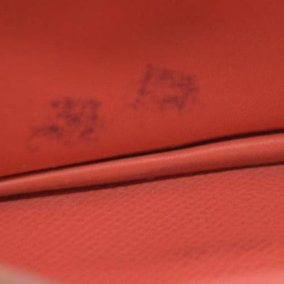 AUCTION $1570 Hermes Epsom Bearm Souffle Bifold Wallet Pink