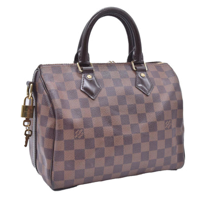 $1980 2020 Louis Vuitton Damier Ebene Speedy Bandouliere 25 AA1220
