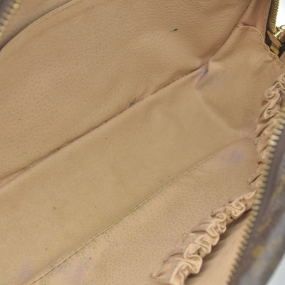 $600 1989 LOUIS VUITTON Monogram Trousse Toilette 23 Clutch Bag TH8911