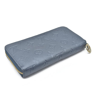 $1170 Louis Vuitton LV Monogram Empreinte Leather Zippy Wallet RFID