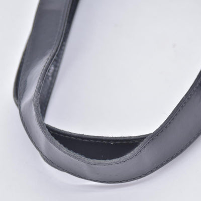 $790 CELINE Vintage Nylon Ring Logo Tote Bag Black CONSIGNMENT 10021192