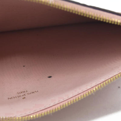 AUCTION $1720 Louis Vuitton LV Monogram Pochette Félicie Pink Insert Zip Pouch