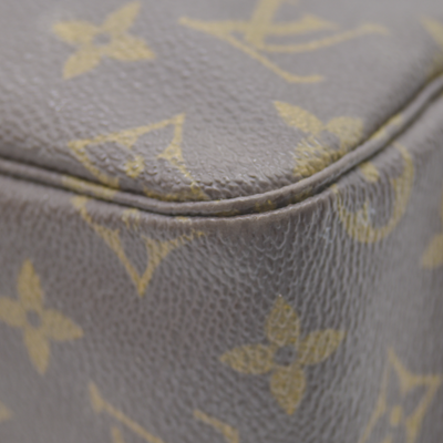$600 1985 LOUIS VUITTON Monogram Trousse Toilette 28 Clutch Bag 854MI