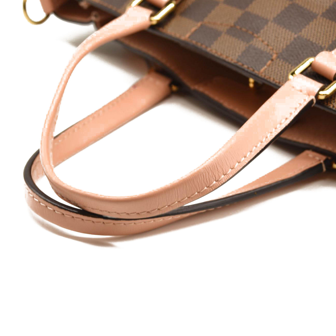 LOUIS VUITTON Damier Ebene Belmont PM Venus Pink