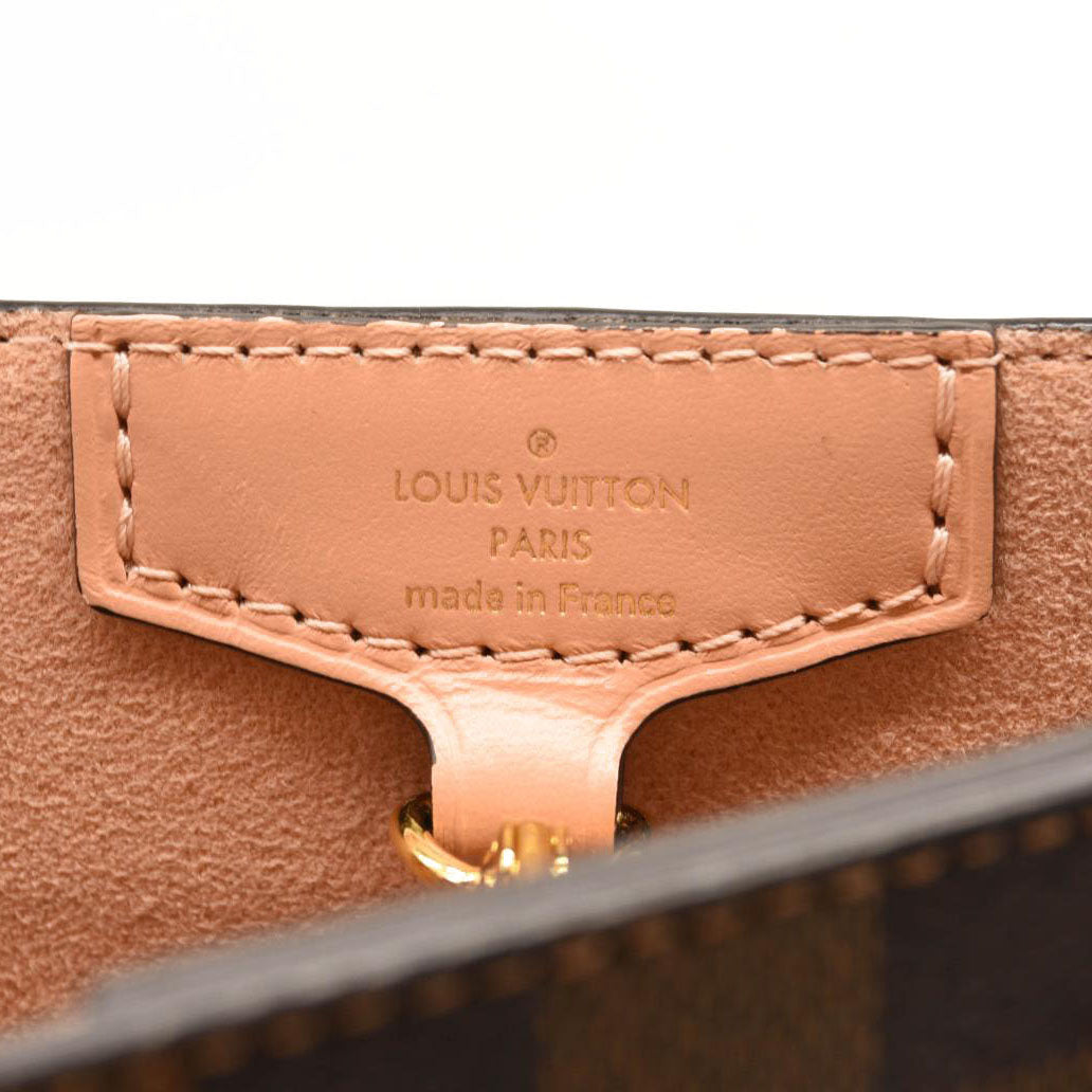 LOUIS VUITTON Damier Ebene Belmont PM Venus Pink