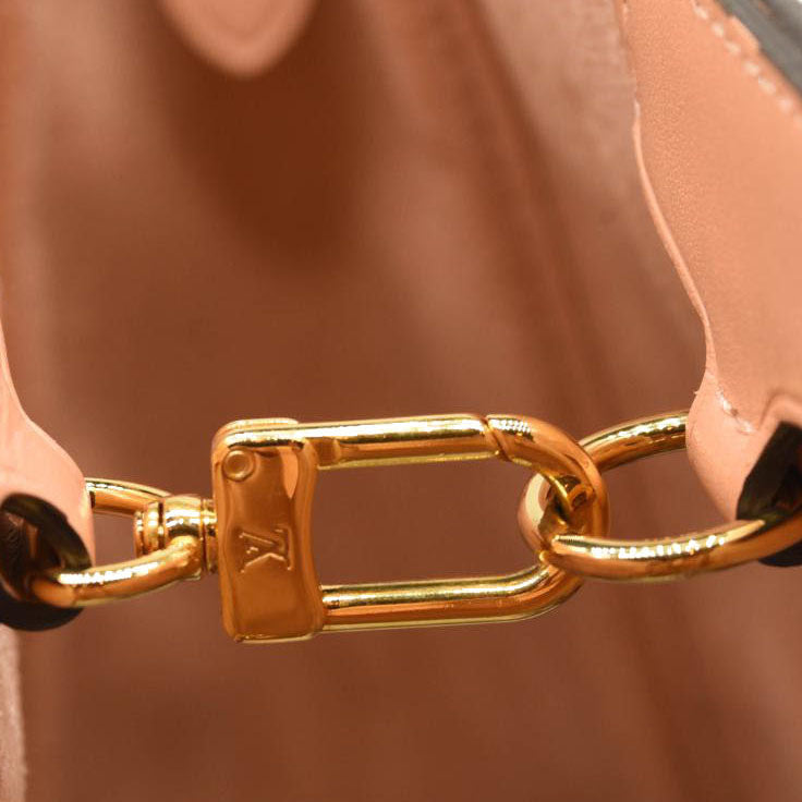 LOUIS VUITTON Damier Ebene Belmont PM Venus Pink