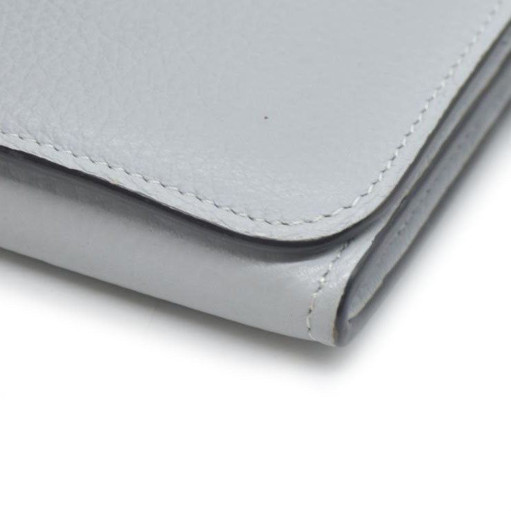 AUCTION $595 Chloe Alphabet Leather Bifold Long Wallet