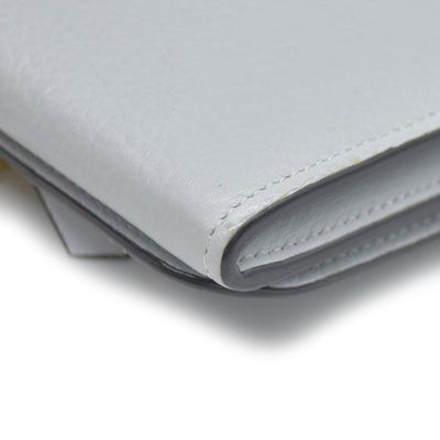 AUCTION $595 Chloe Alphabet Leather Bifold Long Wallet