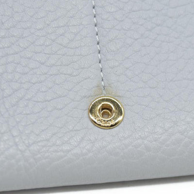 AUCTION $595 Chloe Alphabet Leather Bifold Long Wallet