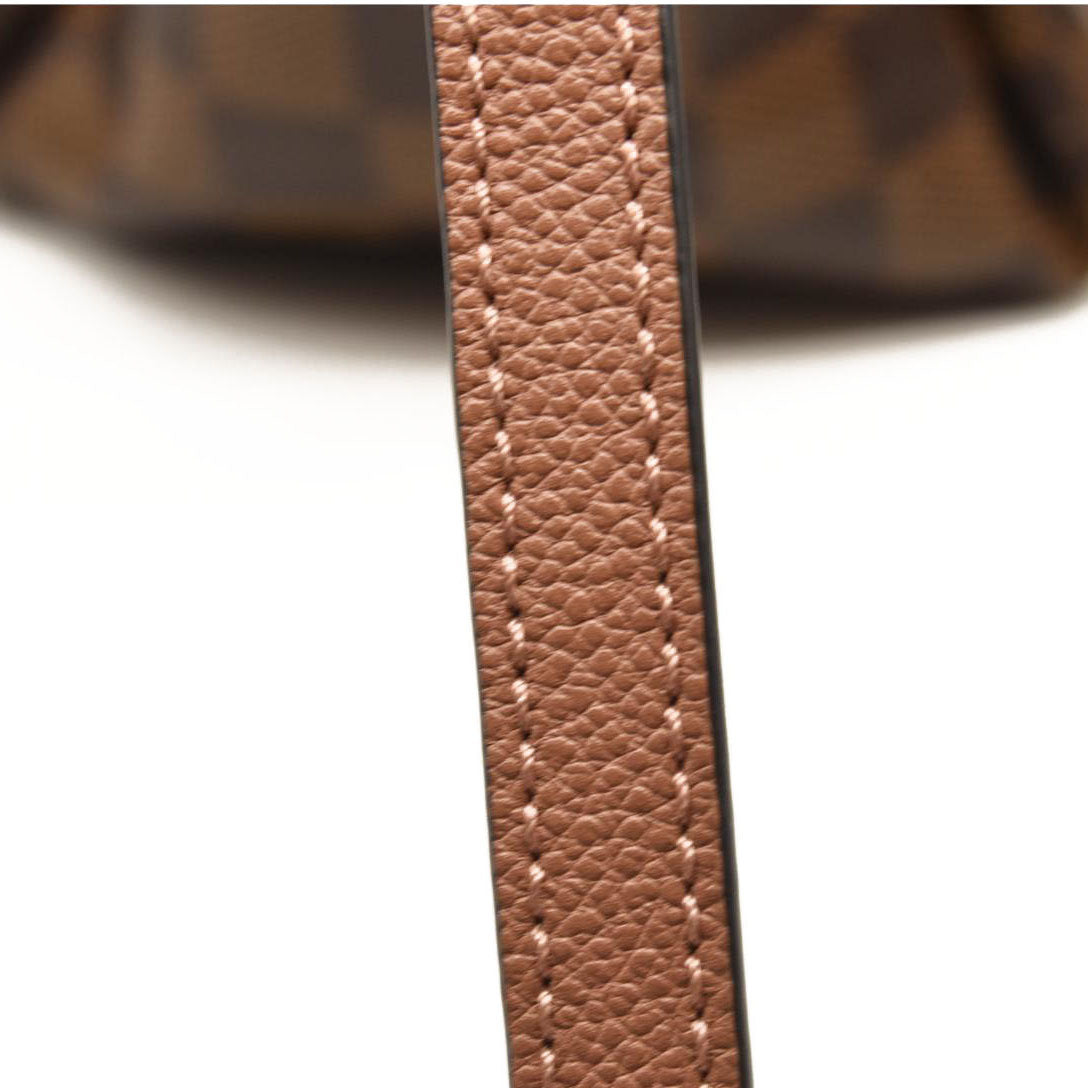 LOUIS VUITTON Damier Ebene Belmont PM Venus Pink