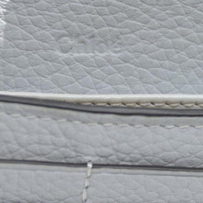 AUCTION $595 Chloe Alphabet Leather Bifold Long Wallet