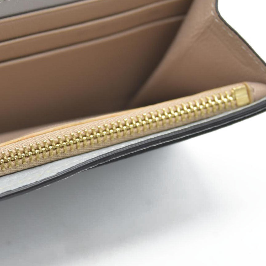 AUCTION $595 Chloe Alphabet Leather Bifold Long Wallet