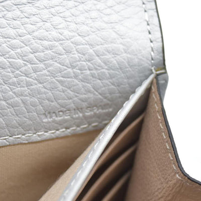 AUCTION $595 Chloe Alphabet Leather Bifold Long Wallet